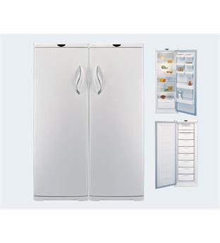 یخچال فریزر دوقلوی سفید امرسان